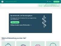 Website Screenshot Asklepios Fachklinikum Lübben