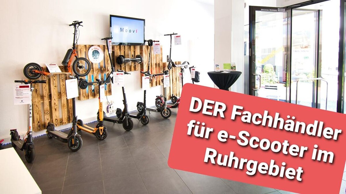Bilder e-JoLa, der Fachhändler für e-Scooter im Ruhrgebiet