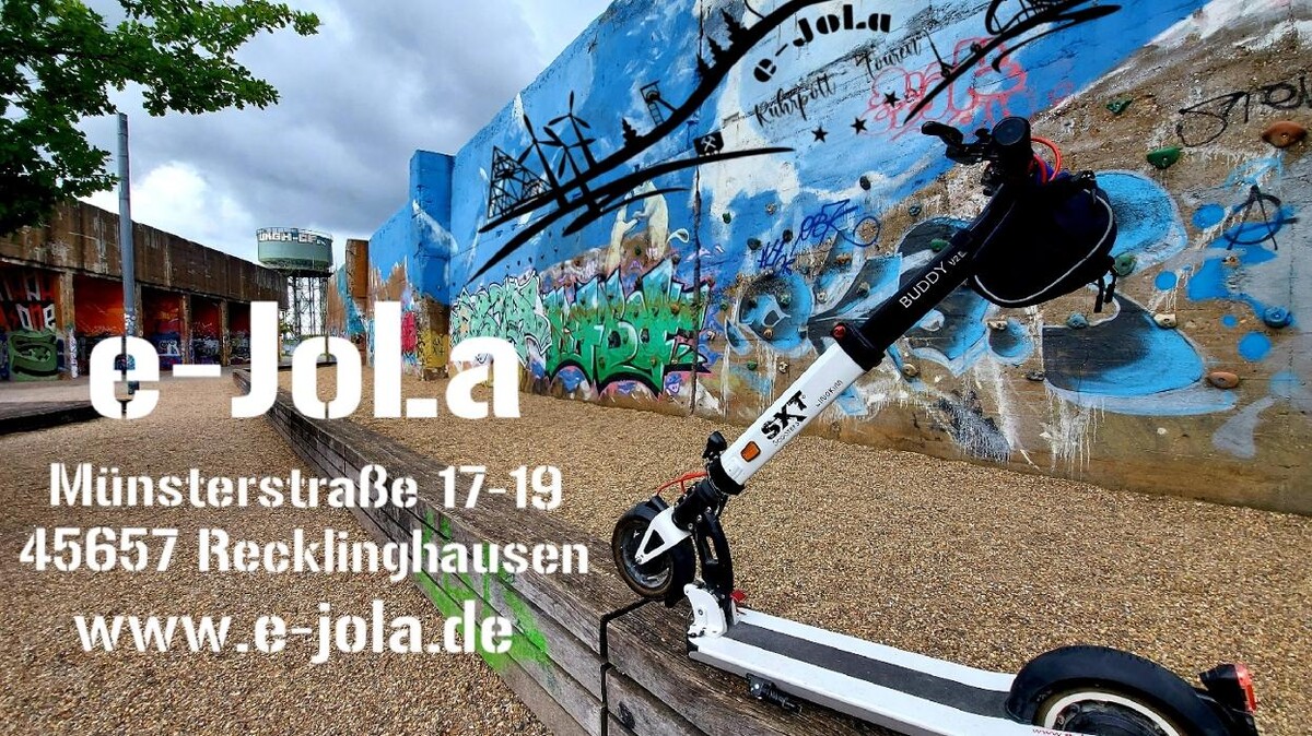 Bilder e-JoLa, der Fachhändler für e-Scooter im Ruhrgebiet