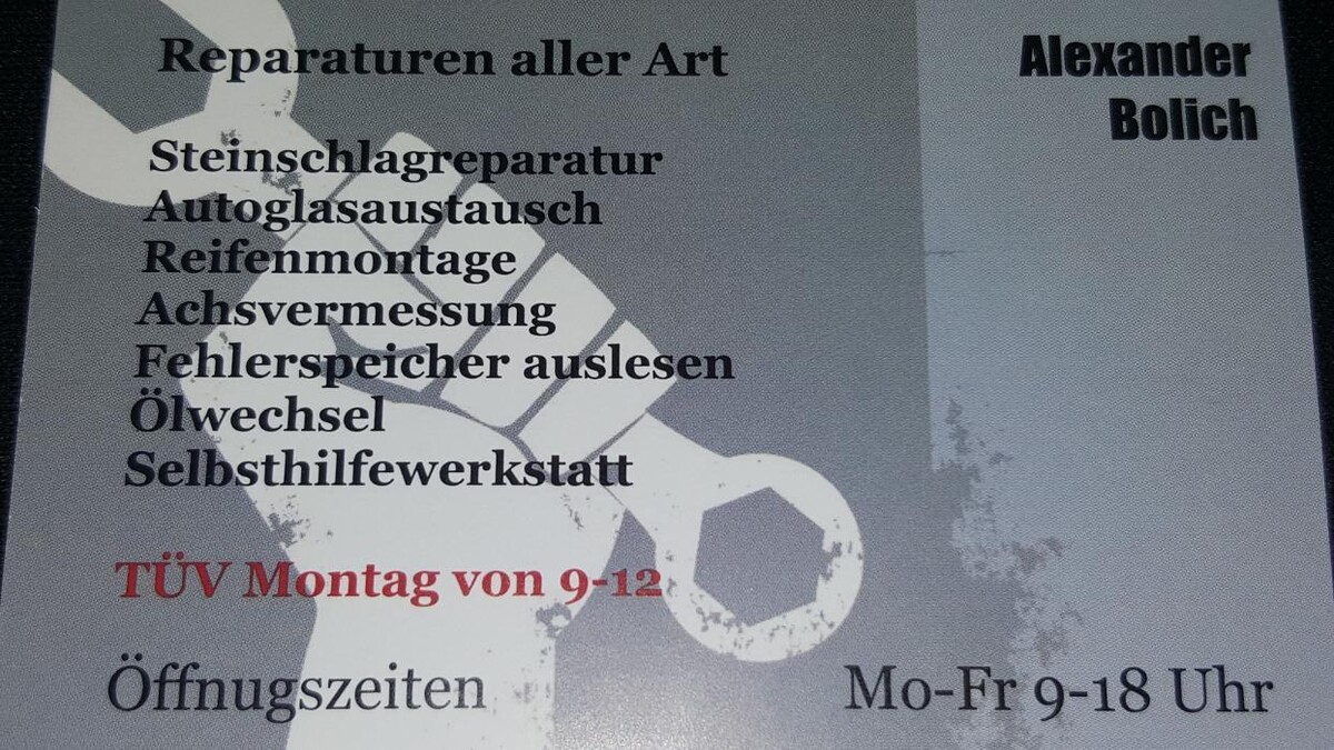 Bilder Kfz-Werkstatt Bolich
