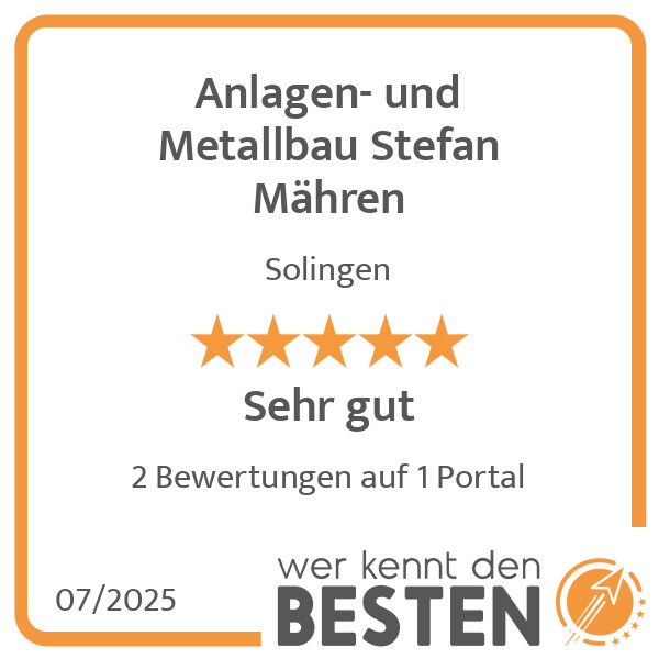 Bilder Anlagen- und Metallbau Stefan Mähren