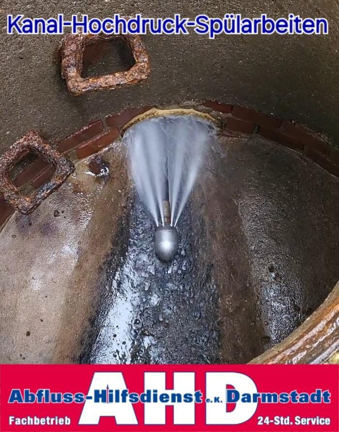 Bilder AHD Abfluss-Hilfsdienst e.K. Darmstadt | Rohr-, Kanal-, Abflussreinigung