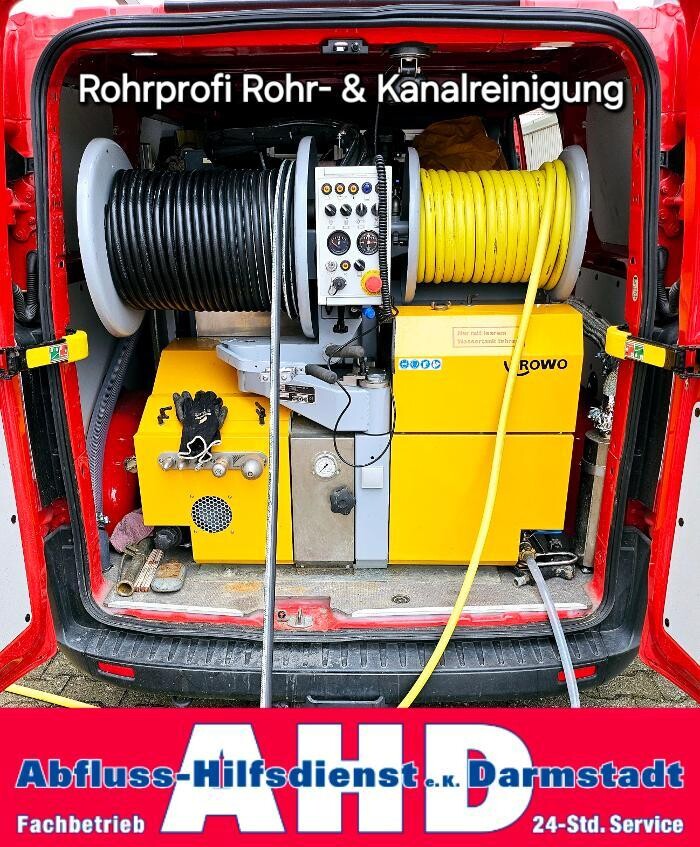 Bilder AHD Abfluss-Hilfsdienst e.K. Darmstadt | Rohr-, Kanal-, Abflussreinigung
