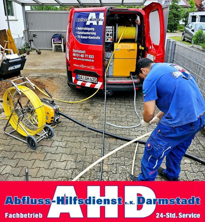 Bilder AHD Abfluss-Hilfsdienst e.K. Darmstadt | Rohr-, Kanal-, Abflussreinigung