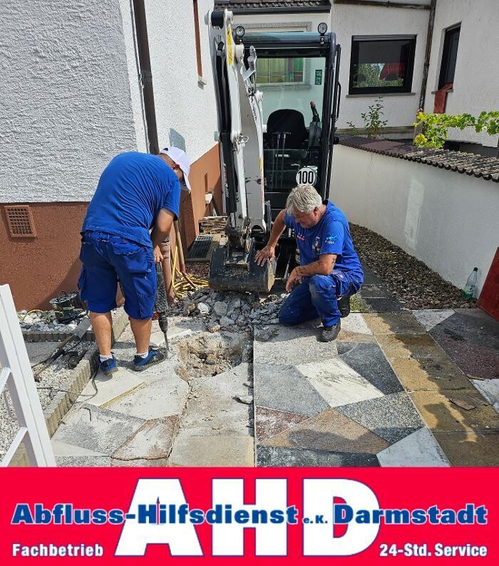 Bilder AHD Abfluss-Hilfsdienst e.K. Darmstadt | Rohr-, Kanal-, Abflussreinigung