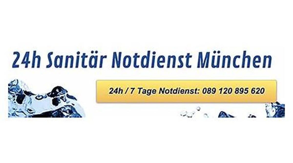 Bilder Sanitär Notdienst München | 24h Klempner Service