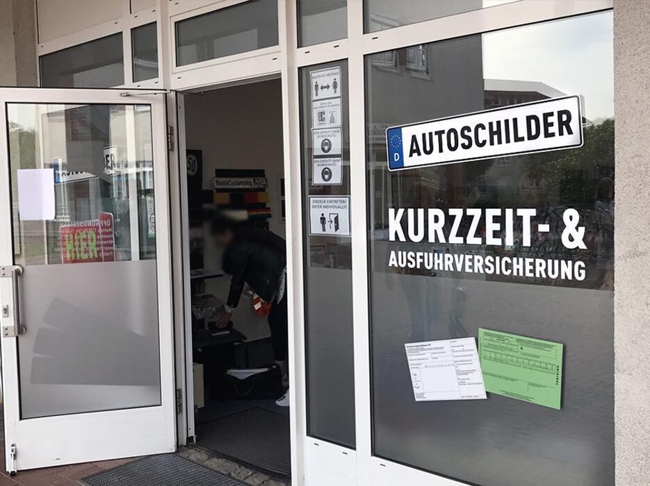 Bilder Autoschilder & Zulassungen ARS Werder