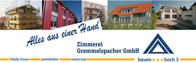 Zimmerei Gremmelspacher GmbH Logo