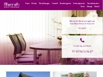 Website Screenshot Altenrath Bestattungshaus