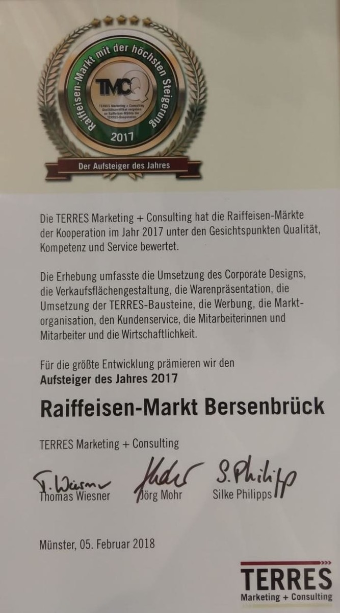 Bilder Raiffeisen-Markt Bersenbrück