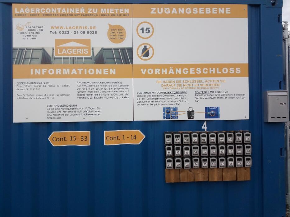 Bilder LAGERIS Self Storage Heidelberg Wiesloch
