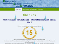 Reinigungsservice Reimann website screenshot