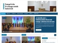 Website Screenshot Dorfkirche Seelscheid - Evangelische Kirchengemeinde Seelscheid