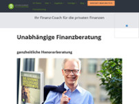 Lothar Schmidt Finanzcoaching und Finanzplanung website screenshot