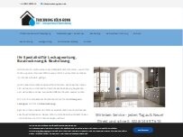 Website Screenshot DeFi Wasserschaden- und Trocknungsservice GmbH