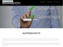 Website Screenshot HOOG-CON Consulting GmbH
