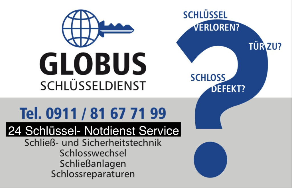 Globus Schlüsseldienst Nürnberg Logo