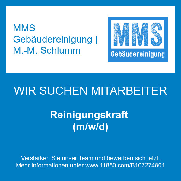 Bilder MMS Gebäudereinigung | M.-M. Schlumm