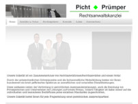 Rechtsanwälte u. Notare Picht, Prümper & Dr. Schütte-Leifels website screenshot