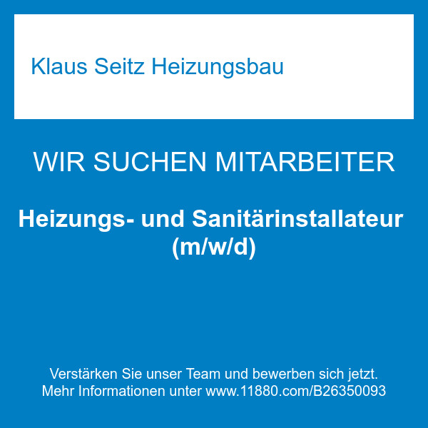 Bilder Klaus Seitz Heizungsbau