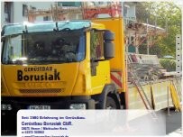 Website Screenshot Gerüstbau Borusiak GbR