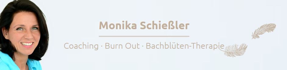 Praxis für Coaching, Burnout und Bachblütentherapie - Monika Schießler Logo