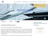 Wirtschaftskanzlei Spang website screenshot