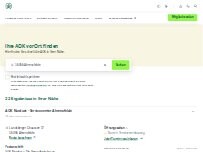 Website Screenshot AOK Nordost - Servicecenter Ahrensfelde