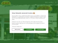 Website Screenshot CAP Markt Ettlingen-Kleiner Exer
