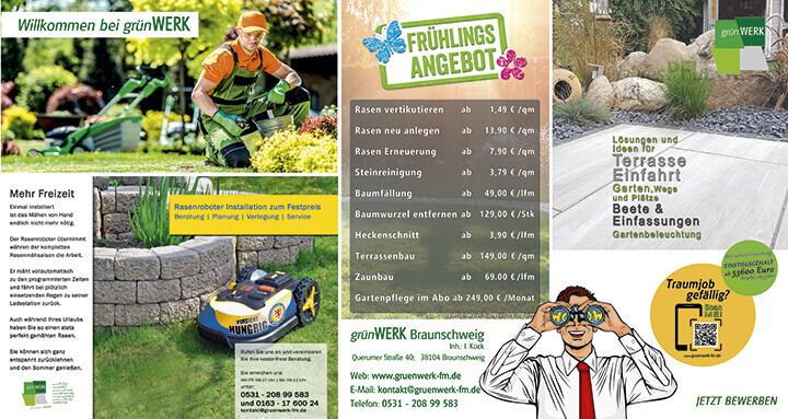 Bilder grünWERK Gartenbau Braunschweig
