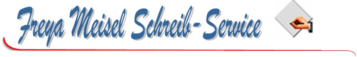 Freya Meisel Schreib-Service Logo