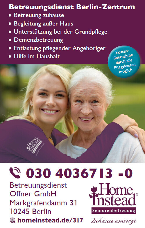 Bilder Home Instead Betreuungsdienst Berlin-Zentrum (Offner GmbH)
