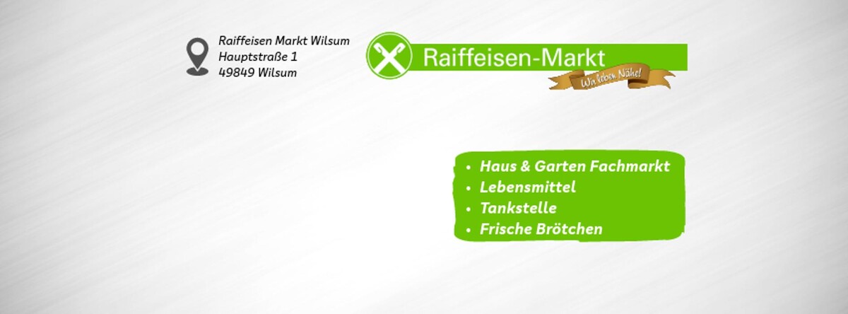 Bilder Raiffeisen-Markt Wilsum