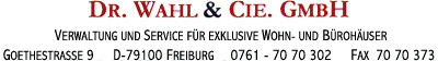 Dr. Wahl & Cie. GmbH Logo