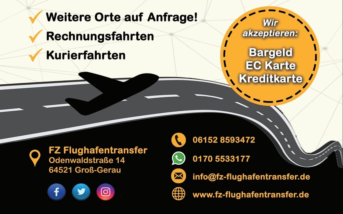 Bilder FZ Flughafentransfer