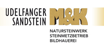 Natursteinbetrieb M&K Udelfanger Sandstein Logo