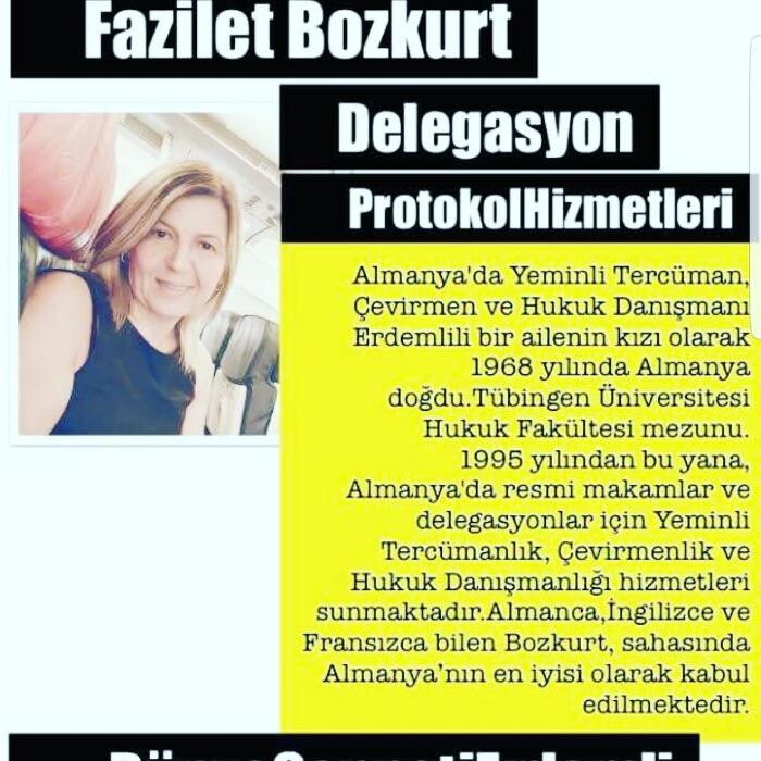 Bilder Bozkurt-Babur Dolmetscher- und Übersetzungsbüro für Türkisch und alle Sprachen