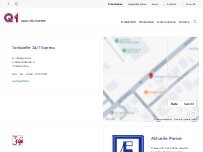 Website Screenshot Tankstelle 24/7 Express