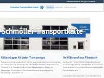 Website Screenshot Schmöller Transportkälte GmbH