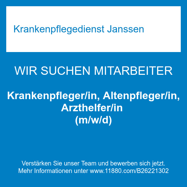 Bilder Krankenpflegedienst Janssen