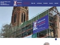 Website Screenshot Gerüstbau Iris Rabczinski