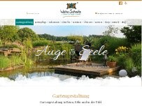 Website Screenshot Walter Schmitz  Gärten für Auge und Seele
