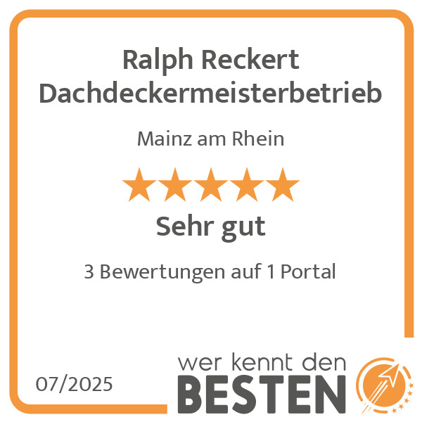 Bilder Ralph Reckert Dachdeckermeisterbetrieb