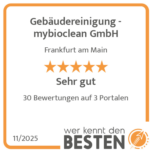 Bilder Gebäudereinigung - mybioclean GmbH