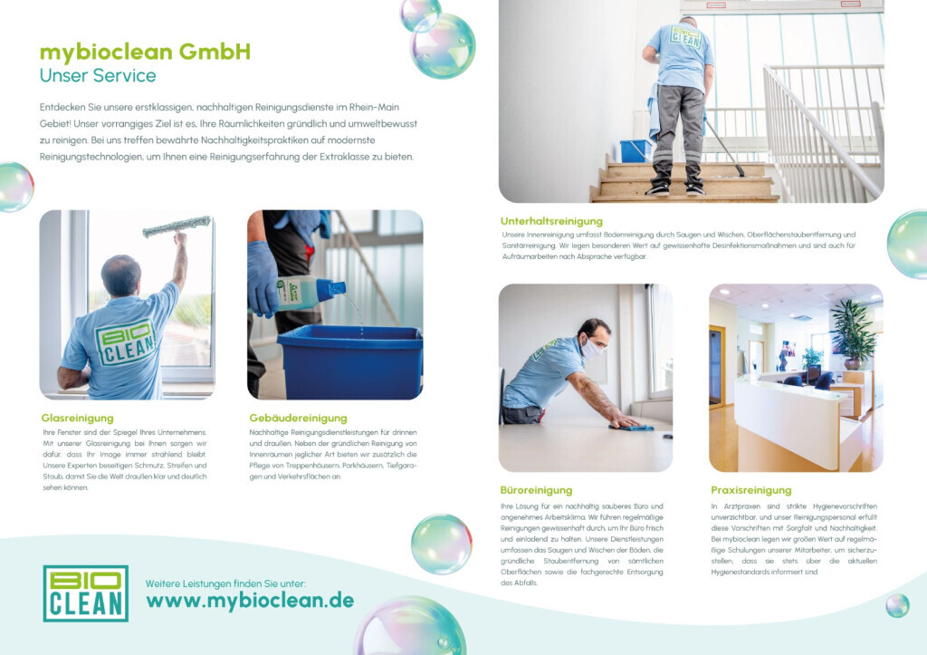 Bilder Gebäudereinigung - mybioclean GmbH