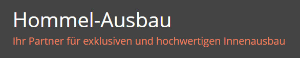 Hommel Ausbau Logo