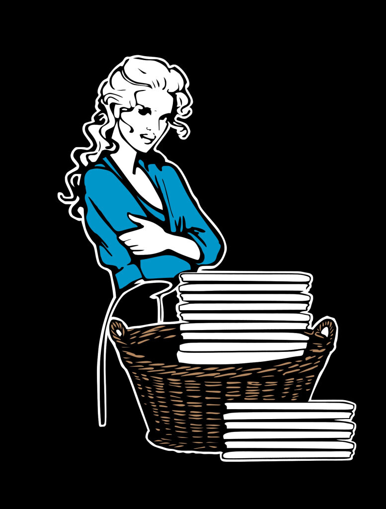 Bilder Wäscherei Müller, Eduard Potraz