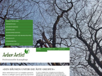 Screenshot for http://arborartist.de