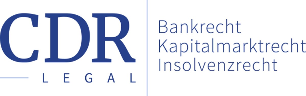 CDR Legal - Rechtsanwältin für Bankrecht & Kapitalmarktrecht Logo