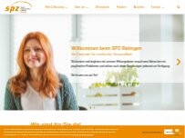 Website Screenshot Sozialpsychiatrisches Zentrum Ratingen - Zentrum für seelische Gesundheit